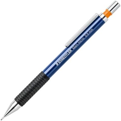 Staedtler Micro 775 Matita meccanica tecnica, 0,9 mm, corpo in plastica ricaricabile, impugnatura gommata, confezione da 10 pezzi, colore: Blu Staedtler Micro 775 Matita meccanica tecnica, 0,9 mm, corpo in plastica ricaricabile, impugnatura gommata, confezione da 10 pezzi, colore: Blu