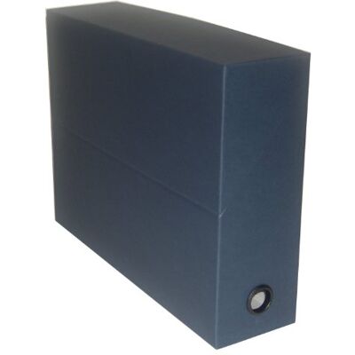 Leitz Esselte Adine 80 Contenitore per archiviazione da ufficio, verticale, 90 mm Toilé Bleu marine Leitz Esselte Adine 80 Contenitore per archiviazione da ufficio, verticale, 90 mm Toilé Bleu marine