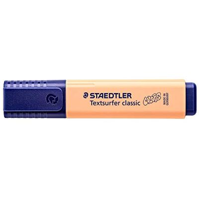Staedtler textsurfer Classic 364 Edition Colors – Evidenziatore punta smussata 1 A 5 mm Pesca, 10 Pezzi Staedtler textsurfer Classic 364 Edition Colors – Evidenziatore punta smussata 1 A 5 mm Pesca, 10 Pezzi