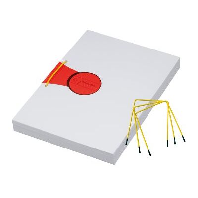 Djois Jalema Pli-Fix Fermapagine da archivio, confezione da 10, colore: Giallo Djois Jalema Pli-Fix Fermapagine da archivio, confezione da 10, colore: Giallo