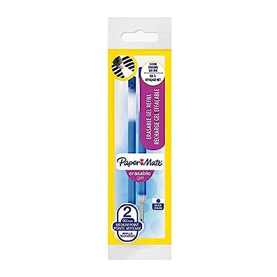 Paper Mate Replay Premium Refills Per Penne Gel Cancellabili, Punta Media da 0,7 mm, Blu, Confezione da 2 Paper Mate Replay Premium Refills Per Penne Gel Cancellabili, Punta Media da 0,7 mm, Blu, Confezione da 2