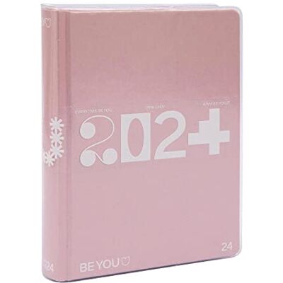 BE YOU Pink Lady Diario Scuola 2023-2024, 12 Mesi, Settembre 2023 Agosto 2024, Agenda Scolastica con Sticker e Pagine per Sketch, con Copertina Trasparente, Formato Medium 12,5 x 16,5 cm BE YOU Pink Lady Diario Scuola 2023-2024, 12 Mesi, Settembre 2023 Agosto 2024, Agenda Scolastica con Sticker e Pagine per Sketch, con Copertina Trasparente, Formato Medium 12,5 x 16,5 cm