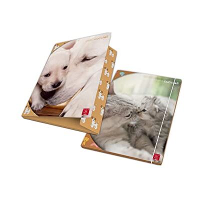 Pigna , Cartella portadocumenti con elastico DOLCI CUCCIOLI, dorso 1,2, formato 26x35,5 cm., pacco da 6 pezzi Pigna , Cartella portadocumenti con elastico DOLCI CUCCIOLI, dorso 1,2, formato 26x35,5 cm., pacco da 6 pezzi