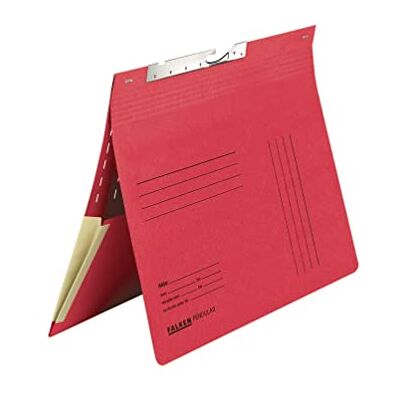 Exacompta Falken pendular cartella sospesa a realizzata in cartone riciclato Raccoglitore commerciale, punzonatura ad intaglio e tasca estensibile kfm. Heftung rot Exacompta Falken pendular cartella sospesa a realizzata in cartone riciclato Raccoglitore commerciale, punzonatura ad intaglio e tasca estensibile kfm. Heftung rot