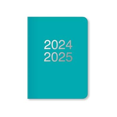 Letts of London Dazzle Agenda accademica 2024/2025, formato A6, un giorno per pagina con appuntamenti, colore: turchese Letts of London Dazzle Agenda accademica 2024/2025, formato A6, un giorno per pagina con appuntamenti, colore: turchese