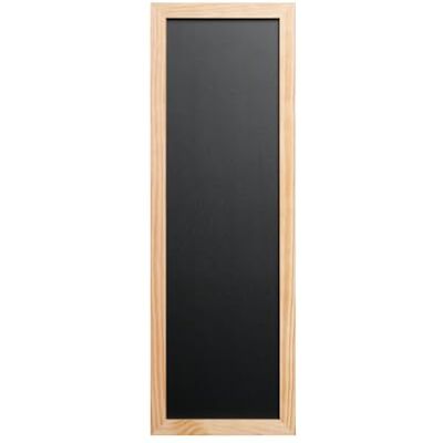 Bi-Office Lavagna Essentials, 30 x 90 cm, Superficie Non Magnetica, Cornice In Pino Naturale Bi-Office Lavagna Essentials, 30 x 90 cm, Superficie Non Magnetica, Cornice In Pino Naturale