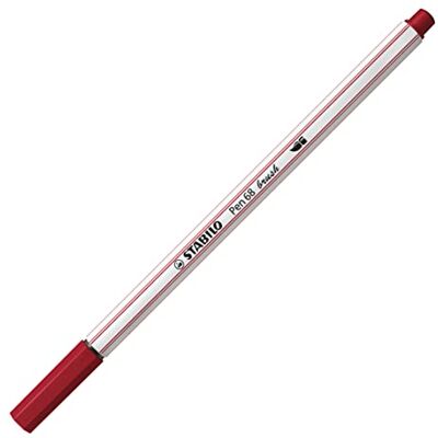 Pennarello STABILO Pen 68 con punta a pennello viola - Marcador Pennarello STABILO Pen 68 con punta a pennello viola - Marcador