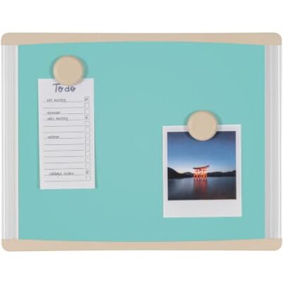 Bi-Office Lavagna magnetica Inka Caribe, 28x21,6cm, Superficie in Acciaio Laccato, Cornice in alluminio e plastica beige Bi-Office Lavagna magnetica Inka Caribe, 28x21,6cm, Superficie in Acciaio Laccato, Cornice in alluminio e plastica beige