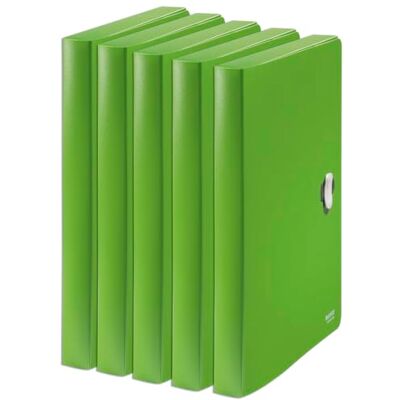 Leitz Recycle Box File Portadocumenti in PP Riciclato all'80% e Riciclabile al 100% , Gamma Recycle, 254 mm x 38 mm x 330 mm, Verde, Confezione 5 pz, Leitz Recycle Box File Portadocumenti in PP Riciclato all'80% e Riciclabile al 100% , Gamma Recycle, 254 mm x 38 mm x 330 mm, Verde, Confezione 5 pz,