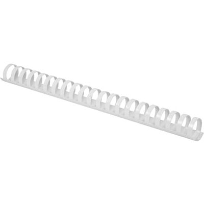 Q-Connect Dorsi a Spirale in PVC per Rilegatura A4-21 Anelli 25 mm Fino a 190 FF Bianco conf. 50 pz KF32119 Q-Connect Dorsi a Spirale in PVC per Rilegatura A4-21 Anelli 25 mm Fino a 190 FF Bianco conf. 50 pz KF32119