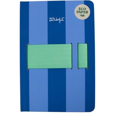 Mr. Wonderful Taccuino A5 con supporto per cellulare blu 120 pagine a righe Believe it or not, sometimes I write by hand Rilegatura rigida Mr. Wonderful Taccuino A5 con supporto per cellulare blu 120 pagine a righe Believe it or not, sometimes I write by hand Rilegatura rigida
