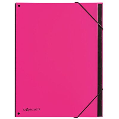 Pagna Cartellina portadocumenti Trend, 7 pz, colore: rosa scuro Pagna Cartellina portadocumenti Trend, 7 pz, colore: rosa scuro