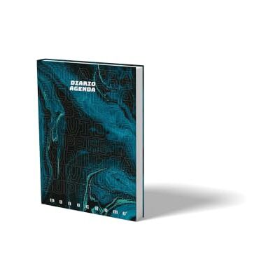 Pigna MONOCROMO SINS Diario Agenda 16 mesi, data libera BLU E NERO Pigna MONOCROMO SINS Diario Agenda 16 mesi, data libera BLU E NERO