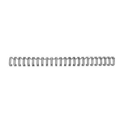 GBC Dorsi metallici A5 3:1 12.5mm 250pz Nero RE510810 GBC Dorsi metallici A5 3:1 12.5mm 250pz Nero RE510810