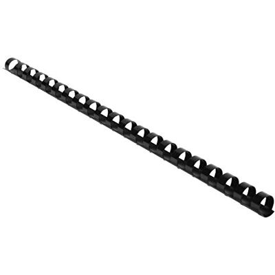 Exacompta Rif. Confezione da 100 raccoglitori a spirale in PVC nero da 12 mm, per collegare 65 a 90 fogli da 80 g, formato A4 o A3 paesaggio, adatto per qualsiasi tipo di macchina ad anelli Exacompta Rif. Confezione da 100 raccoglitori a spirale in PVC nero da 12 mm, per collegare 65 a 90 fogli da 80 g, formato A4 o A3 paesaggio, adatto per qualsiasi tipo di macchina ad anelli