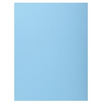 Exacompta Cartelle con Alette, 24x32 cm, Blu Chiaro Exacompta Cartelle con Alette, 24x32 cm, Blu Chiaro