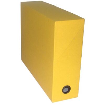 Leitz Esselte Adine 80 Contenitore per archiviazione da ufficio, verticale, 90 mm Toilé Jaune Leitz Esselte Adine 80 Contenitore per archiviazione da ufficio, verticale, 90 mm Toilé Jaune