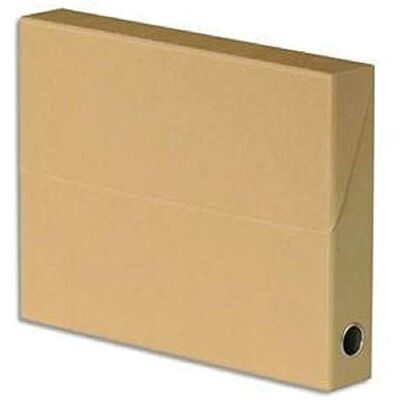 Leitz Esselte Adine 80 Contenitore per archiviazione da ufficio, verticale, 90 mm Toilé Havane Leitz Esselte Adine 80 Contenitore per archiviazione da ufficio, verticale, 90 mm Toilé Havane