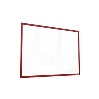 ALLboards Busta Portafogli Magnetica A3, Trasparente, Rossa, Portadocumenti per Lavagne Magnetiche ALLboards Busta Portafogli Magnetica A3, Trasparente, Rossa, Portadocumenti per Lavagne Magnetiche