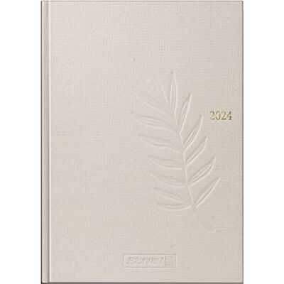 BRUNNEN Calendario giornaliero modello 798 2024 1 pagina = 1 giorno dimensione foglio 14 x 20,6 cm canapa BRUNNEN Calendario giornaliero modello 798 2024 1 pagina = 1 giorno dimensione foglio 14 x 20,6 cm canapa