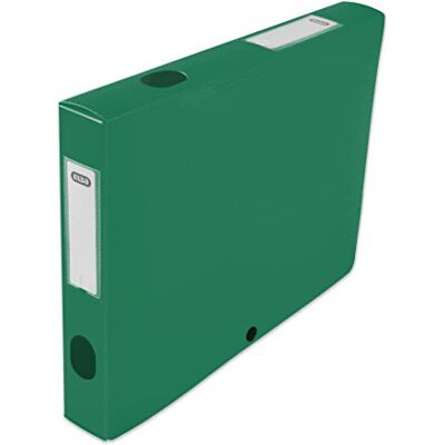 Oxford Elba Scatola da montare dorso di 40 mm in polipropilene opaco, 24 x 32 cm verde Oxford Elba Scatola da montare dorso di 40 mm in polipropilene opaco, 24 x 32 cm verde