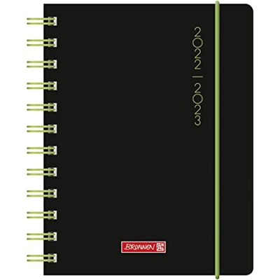 BRUNNEN Diario scolastico "Plain Black BRUNNEN Diario scolastico "Plain Black