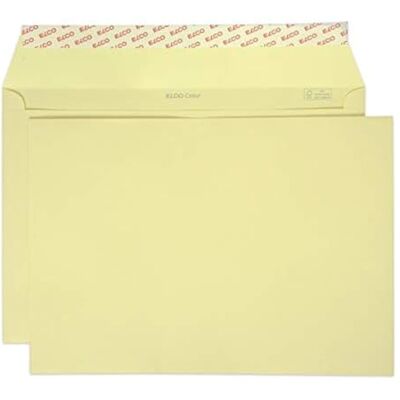ELCO Color Box con coperchio e 200 buste per spedizioni postali, chiusura adesiva, C4, 120 g, camoscio chiaro ELCO Color Box con coperchio e 200 buste per spedizioni postali, chiusura adesiva, C4, 120 g, camoscio chiaro