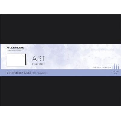 Moleskine Blocco da Disegno per Acquerello Art, Taccuino con Pagine Bianche, Copertina Morbida in Cartoncino e Supporto Rigido per Disegnare, Nero, Formato XL 19 x 25 cm Moleskine Blocco da Disegno per Acquerello Art, Taccuino con Pagine Bianche, Copertina Morbida in Cartoncino e Supporto Rigido per Disegnare, Nero, Formato XL 19 x 25 cm
