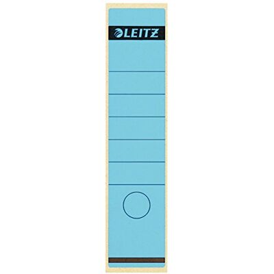 Leitz Ordnerrücken-Etikett, 61 x 285 mm, lang, breit, blau Leitz Ordnerrücken-Etikett, 61 x 285 mm, lang, breit, blau