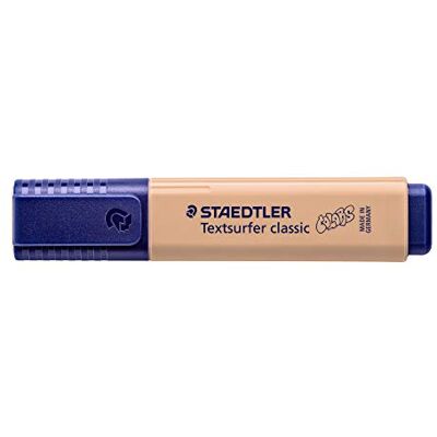 Staedtler textsurfer Classic 364 Edition Colors – Evidenziatore punta smussata 1 A 5 mm Sabbia, 10 Pezzi Staedtler textsurfer Classic 364 Edition Colors – Evidenziatore punta smussata 1 A 5 mm Sabbia, 10 Pezzi