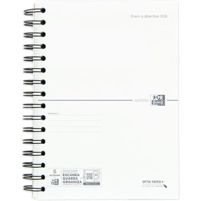 Oxford MyFab Refill, Ricambio Agenda 2026 Giorno Per Pagina, A5, Spagnolo Oxford MyFab Refill, Ricambio Agenda 2026 Giorno Per Pagina, A5, Spagnolo