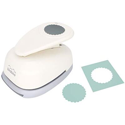 BiraBira Bira 6,3 cm cerchio smerlato leva azione perforatore per scrapbooking scrapbooking Cards Arts BiraBira Bira 6,3 cm cerchio smerlato leva azione perforatore per scrapbooking scrapbooking Cards Arts