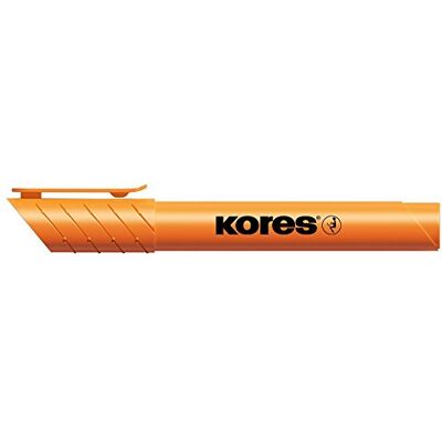 Kores evidenziatore della penna, spessore Extra, Arancione Kores evidenziatore della penna, spessore Extra, Arancione