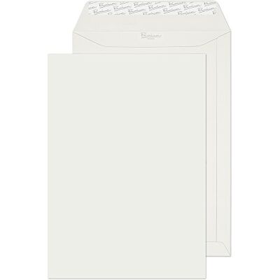 Blake Premium Business 324 x 229 mm 120 g/m2 Tasca Stacca e sigilla () Bianco brillante wove, Confezione da 500 Blake Premium Business 324 x 229 mm 120 g/m2 Tasca Stacca e sigilla () Bianco brillante wove, Confezione da 500