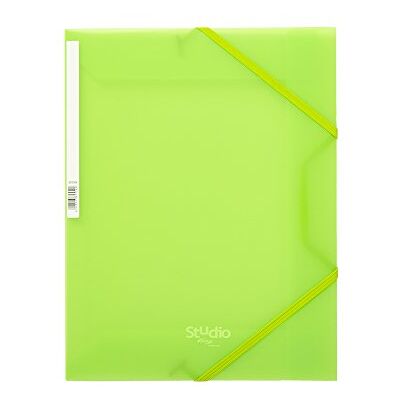 PARDO Tortora – Cartellina pp alette chiusura elastici con motivo Studio Style, colore: verde PARDO Tortora – Cartellina pp alette chiusura elastici con motivo Studio Style, colore: verde
