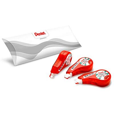 Pentel Correction Tape Mini , nastro correttore, lotto di 3 Pentel Correction Tape Mini , nastro correttore, lotto di 3