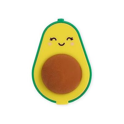 Legami Temperino con Gomma, Contenitore svuotabile, Cancellatura morbida e pulita, 4x5,7 cm, Tema Avocado Legami Temperino con Gomma, Contenitore svuotabile, Cancellatura morbida e pulita, 4x5,7 cm, Tema Avocado