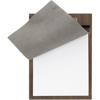 SECURIT Porta Menu Walnut Formato A5 Noce Laccato Copertina in Pelle Vegana Per Ristorante e Bar Legno di Noce Marrone SECURIT Porta Menu Walnut Formato A5 Noce Laccato Copertina in Pelle Vegana Per Ristorante e Bar Legno di Noce Marrone
