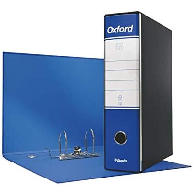 Esselte Registratore Oxford G85 dorso 8 cm protocollo blu Esselte Registratore Oxford G85 dorso 8 cm protocollo blu