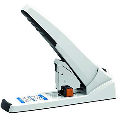 MP Cucitrice industriale per uso manuale, Cucitrice 100 lame, Cucitrice ufficio, colore bianco MP Cucitrice industriale per uso manuale, Cucitrice 100 lame, Cucitrice ufficio, colore bianco