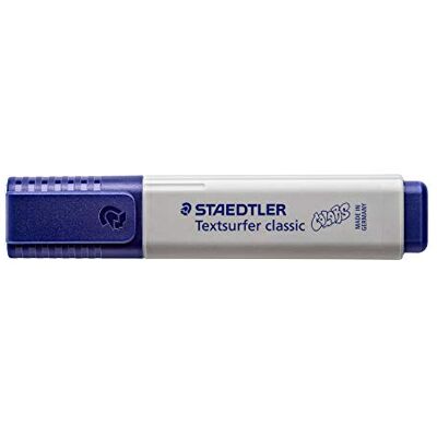 Staedtler textsurfer Classic 364 Edition Colors – Evidenziatore punta smussata 1 A 5 mm Grigio chiaro, 10 unità, 10 Pezzi Staedtler textsurfer Classic 364 Edition Colors – Evidenziatore punta smussata 1 A 5 mm Grigio chiaro, 10 unità, 10 Pezzi