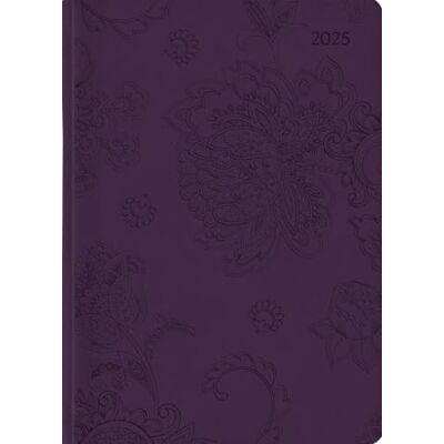 Alpha Ladytimer Grande Deluxe Purple Calendario tascabile 2025, 15 x 21 cm, calendario con 128 pagine, opzioni note dopo ogni giorno, panoramiche e calendario internazionale Alpha Ladytimer Grande Deluxe Purple Calendario tascabile 2025, 15 x 21 cm, calendario con 128 pagine, opzioni note dopo ogni giorno, panoramiche e calendario internazionale