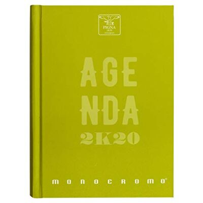 Pigna Diario Monocromo 2020 Verde acido Pigna Diario Monocromo 2020 Verde acido