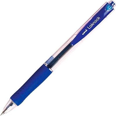 Uni-Ball Uniball Rollerball Laknock SN-100 Penna a inchiostro liquido nero 0,3 mm (12 pezzi) Uni-Ball Uniball Rollerball Laknock SN-100 Penna a inchiostro liquido nero 0,3 mm (12 pezzi)