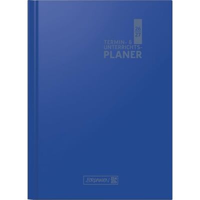 BRUNNEN Termin- & Unterrichtsplaner 2026/2027 A4, Kunststoff, blau BRUNNEN Termin- & Unterrichtsplaner 2026/2027 A4, Kunststoff, blau