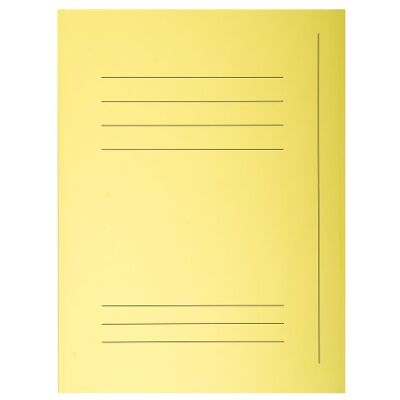 Exacompta Cartelle con Alette, 24x32 cm, Giallo Exacompta Cartelle con Alette, 24x32 cm, Giallo
