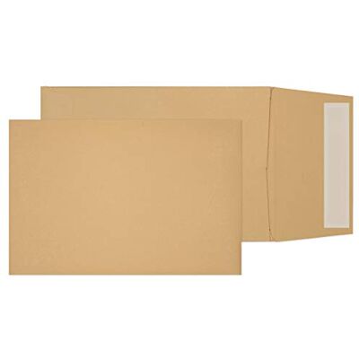 Blake Everyday 254 x 178 x 25 mm 120 g/m2 Tasca espandibile Stacca e sigilla () Manila, Confezione da 500 Blake Everyday 254 x 178 x 25 mm 120 g/m2 Tasca espandibile Stacca e sigilla () Manila, Confezione da 500