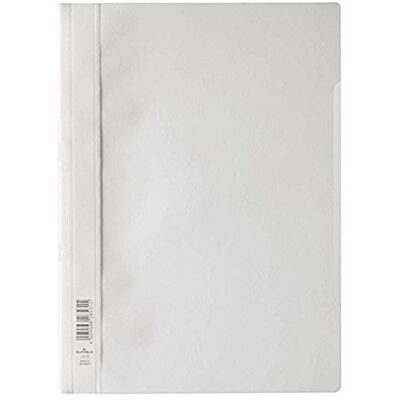 Durable Cartellina ad Aghi Clear View, per Documenti Formato A4 Perforati, Bianco, Confezione da 25 Pezzi, 25 Pezzi Durable Cartellina ad Aghi Clear View, per Documenti Formato A4 Perforati, Bianco, Confezione da 25 Pezzi, 25 Pezzi