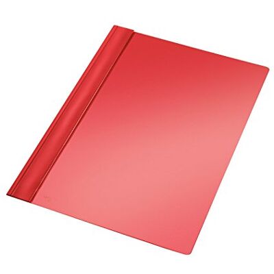 Esselte Confezione 50 Cartellini con Fermaglio, Rilegatori PVC, Rosso Esselte Confezione 50 Cartellini con Fermaglio, Rilegatori PVC, Rosso