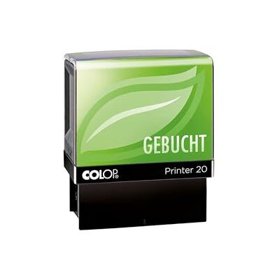 COLOP testo timbro Printer 20 Green Line con testo prenotato COLOP testo timbro Printer 20 Green Line con testo prenotato